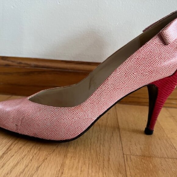 Vintage Stewart Weitzman for Martinique Lipstick Red pumps - Picture 10 of 13